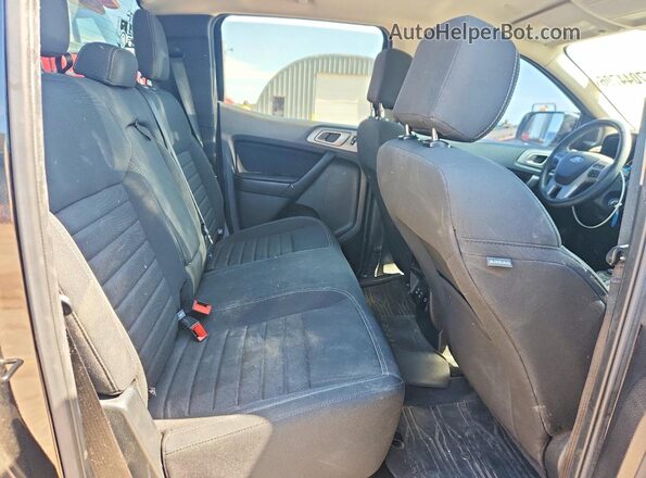1FTER4FHXLLA82662 2020 FORD RANGER Black Widok tylnych siedzeń