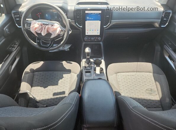 1FTER4GH0RLE03695 2024 FORD RANGER Gray Dashboard view