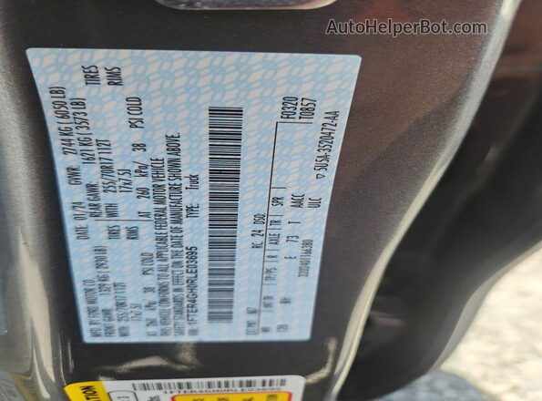 1FTER4GH0RLE03695 2024 FORD RANGER Gray Engine compartment view