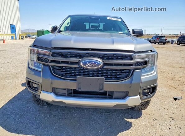 1FTER4GH2RLE37461 2024 FORD RANGER Gray Widok z przodu