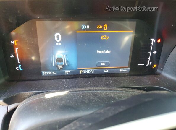 1FTER4GH2RLE37461 2024 FORD RANGER Gray Widok zestawu wskaźników