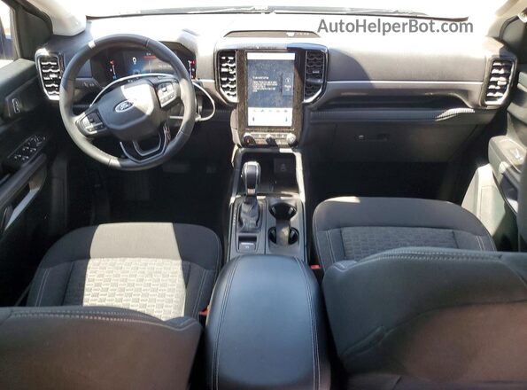 1FTER4GH2RLE37461 2024 FORD RANGER Gray Widok deski rozdzielczej