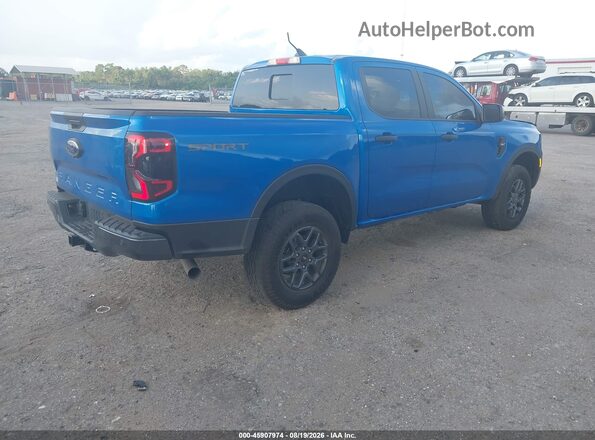 1FTER4GH3SLE39922 2025 FORD RANGER Blue Rear right