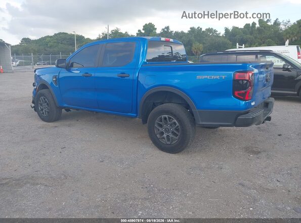 1FTER4GH3SLE39922 2025 FORD RANGER Blue Rear left