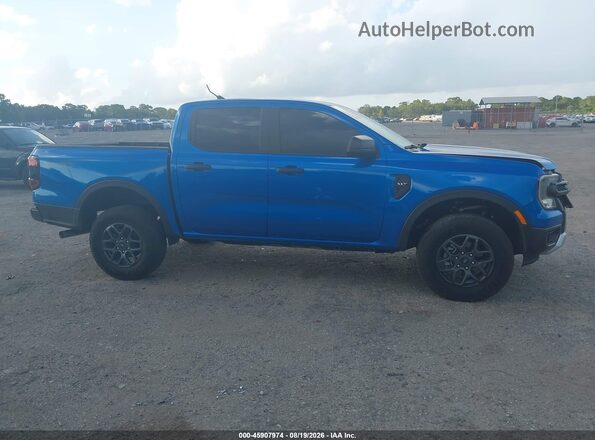 1FTER4GH3SLE39922 2025 FORD RANGER Blue Rear interior view