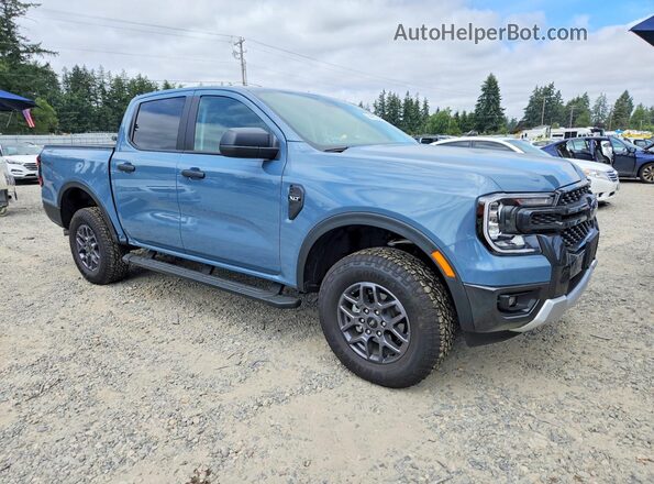 1FTER4GH8SLE72561 2025 FORD RANGER Синий Передняя правая четверть