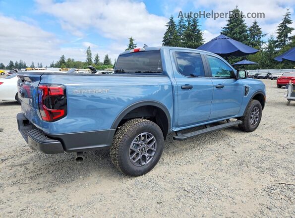 1FTER4GH8SLE72561 2025 FORD RANGER Синий Задняя правая четверть