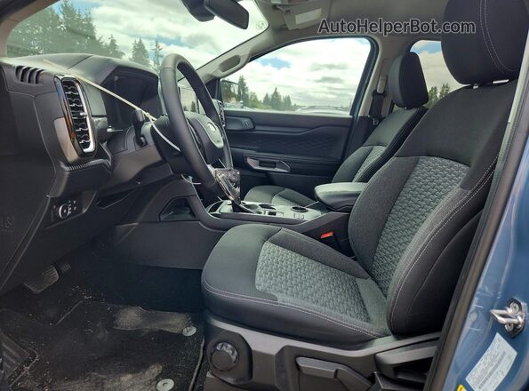 1FTER4GH8SLE72561 2025 FORD RANGER Синий Вид салона спереди