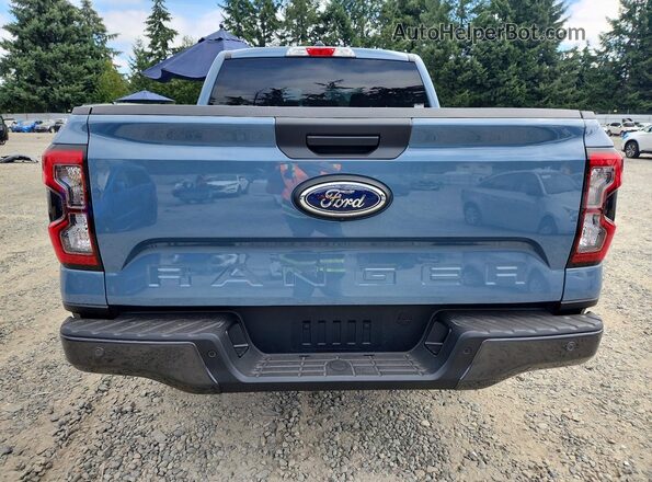 1FTER4GH8SLE72561 2025 FORD RANGER Синий Вид сзади