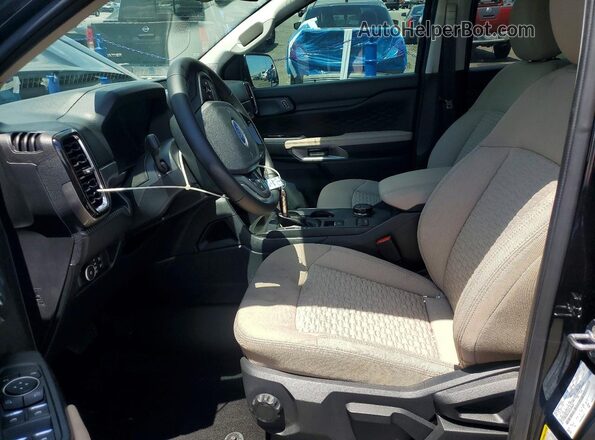 1FTER4HH1SLE65899 2025 FORD RANGER Black Widok wnętrza z przodu