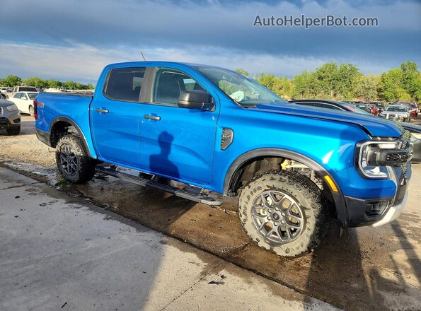 1FTER4HH2RLE19881 2024 FORD RANGER Blue Delantero derecho