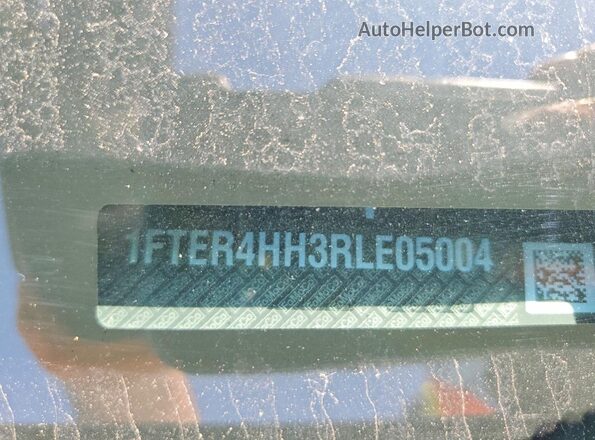1FTER4HH3RLE05004 2024 FORD RANGER Gray Widok komory silnika