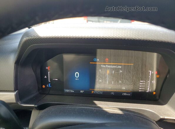 1FTER4HH3RLE05004 2024 FORD RANGER Gray Widok zestawu wskaźników