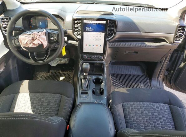 1FTER4HH3RLE05004 2024 FORD RANGER Gray Widok deski rozdzielczej