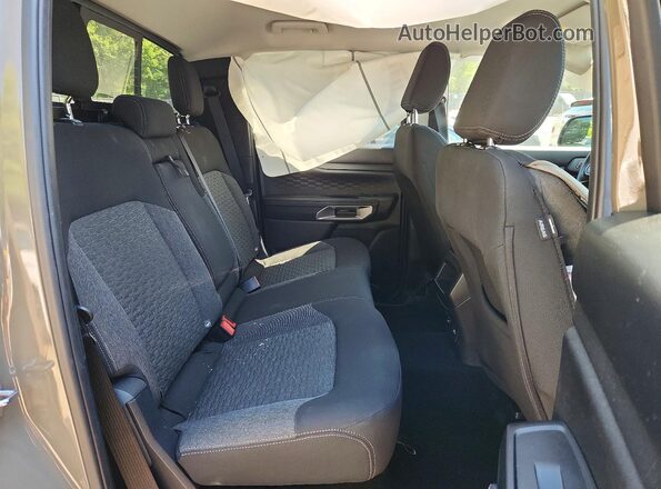 1FTER4HH3SLE75348 2025 FORD RANGER Tan უკანა სავარძლების ხედი