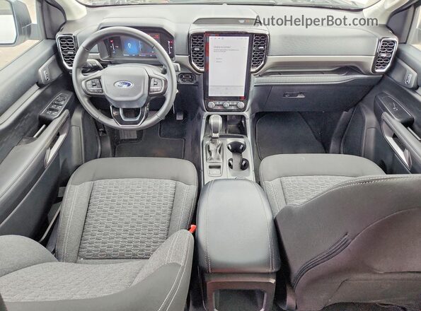 1FTER4HH4RLE15525 2024 FORD RANGER White Dashboard view