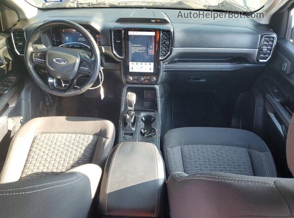 1FTER4HH4RLE59671 2024 FORD RANGER Gray Dashboard view