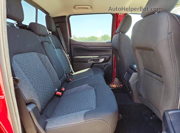 1FTER4HH7SLE70282 2025 FORD RANGER Red Հետևի նստատեղերի տեսք