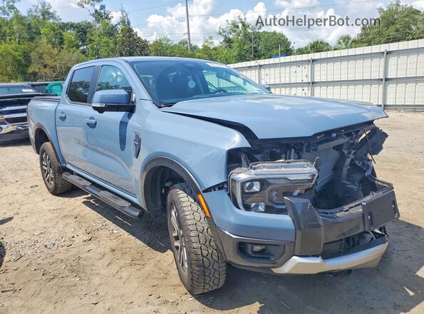 1FTER4KH2RLE10123 2024 FORD RANGER Синий Передняя правая четверть