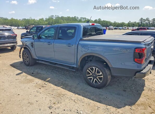 1FTER4KH2RLE10123 2024 FORD RANGER Синий Задняя левая четверть