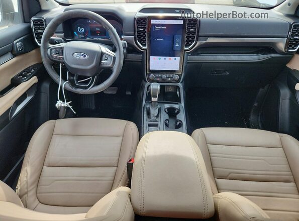 1FTER4KH3SLE08645 2025 FORD RANGER White Вид панелі приладів
