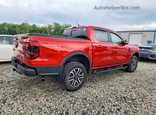 1FTER4KH9RLE10538 2024 FORD RANGER Red Trasero derecho