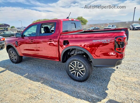 1FTER4KP6TLE27313 2026 FORD RANGER Red Հետևի ձախ