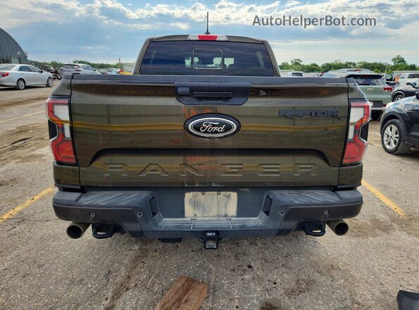 1FTER4LR4RLE23494 2024 FORD RANGER Зеленый Вид сзади