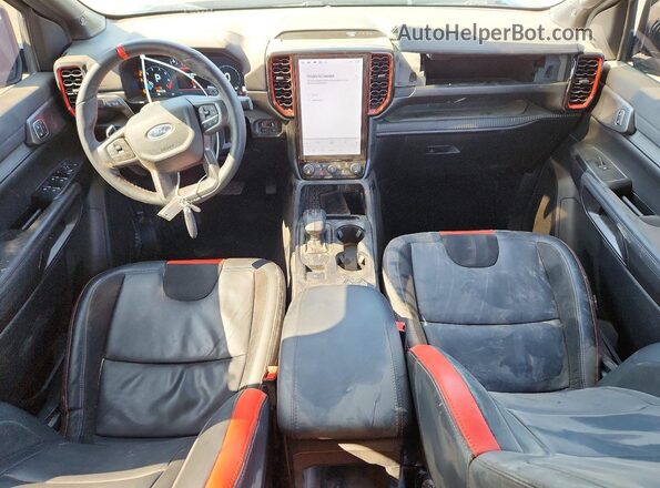 1FTER4LR5SLE12025 2025 FORD RANGER Black წინა პანელის ხედი