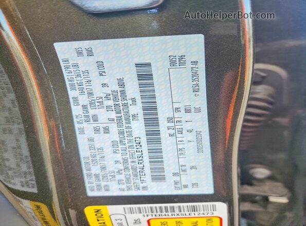 1FTER4LRXSLE12473 2025 FORD RANGER Green Вид підкапотного простору