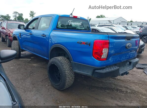 1FTER4PH7RLE43403 2024 FORD RANGER Синий Задняя левая четверть