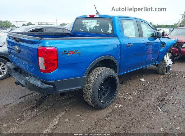 1FTER4PH7RLE43403 2024 FORD RANGER Синий Задняя правая четверть