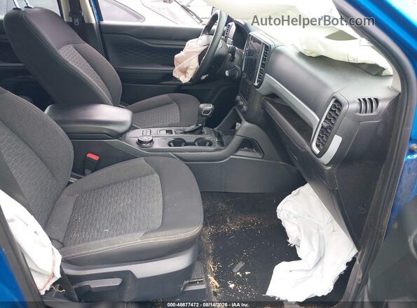 1FTER4PH7RLE43403 2024 FORD RANGER Синий Вид салона спереди