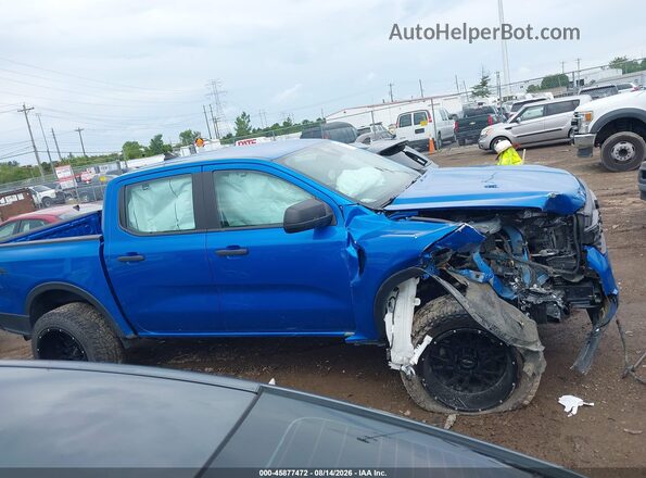 1FTER4PH7RLE43403 2024 FORD RANGER Синий Вид задней части салона