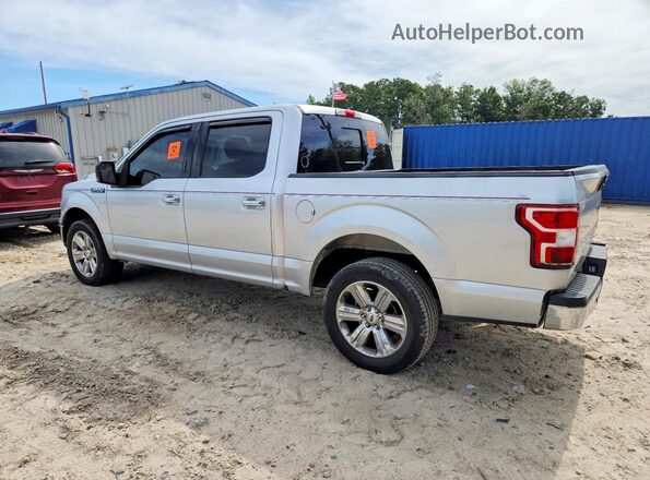 1FTEW1C43KFA74845 2019 FORD F150 Silver Rear left