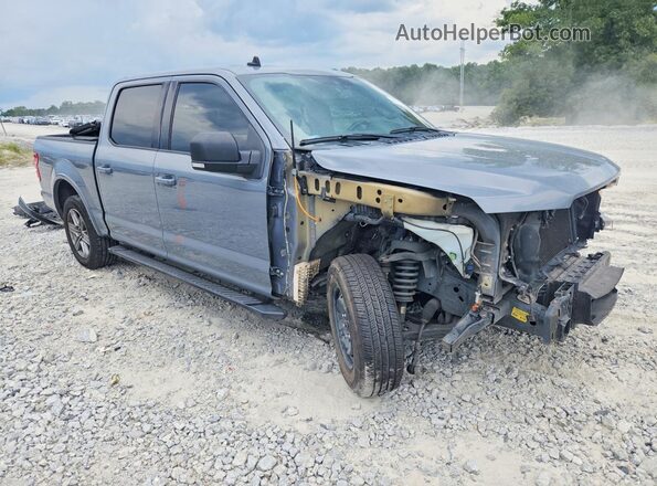 1FTEW1C43KKC31961 2019 FORD F150 Gray წინა მარჯვენა