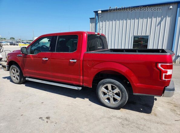 1FTEW1C43LKE14732 2020 FORD F150 Red Հետևի ձախ