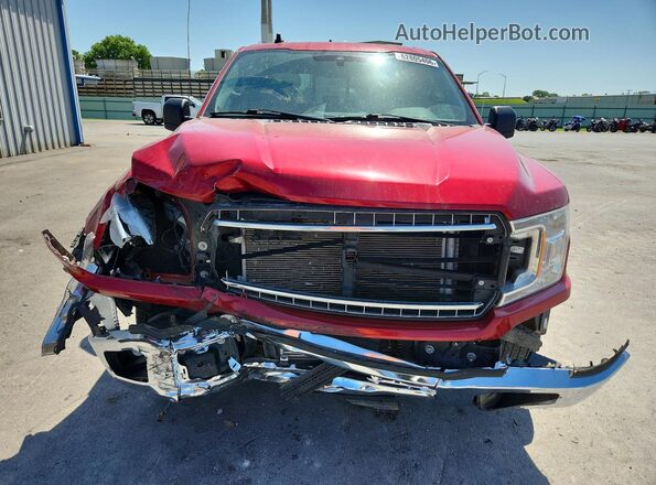 1FTEW1C43LKE14732 2020 FORD F150 Red Դիմացի տեսք