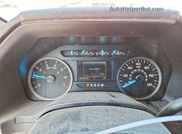 1FTEW1C43LKE14732 2020 FORD F150 Red Սարքավորումների վահանակի տեսք