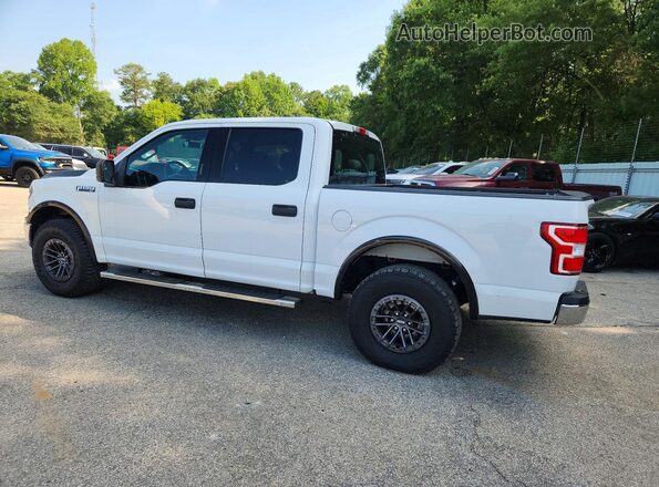 1FTEW1C44LFA27566 2020 FORD F150 White Trasero izquierdo