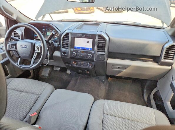 1FTEW1C44LFA27566 2020 FORD F150 White Vista del salpicadero