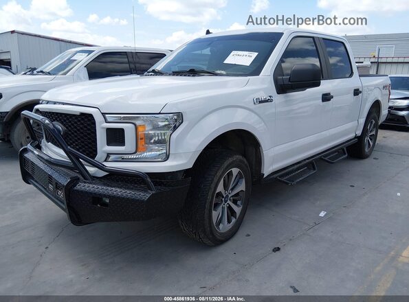 1FTEW1C44LKD30984 2020 FORD F150 White წინა მარცხენა ხედი სამი მეოთხედიდან