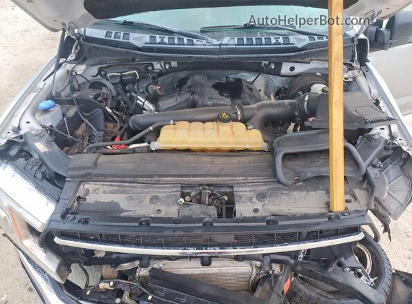 1FTEW1C45KFB20451 2019 FORD F150 Silver Սալոնի հետևի տեսք