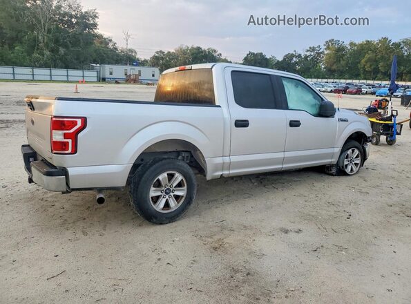 1FTEW1C45KFB20451 2019 FORD F150 Silver Հետևի աջ