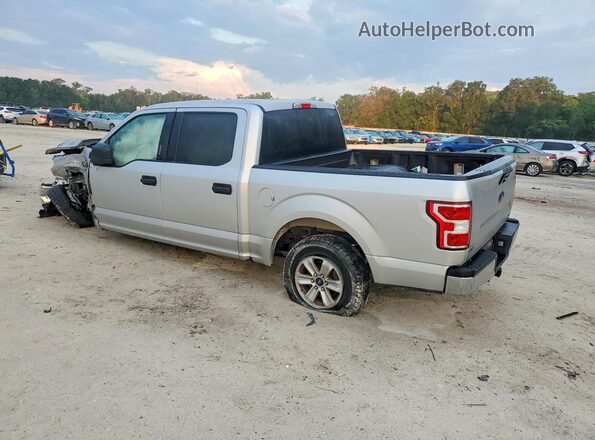 1FTEW1C45KFB20451 2019 FORD F150 Silver Հետևի ձախ