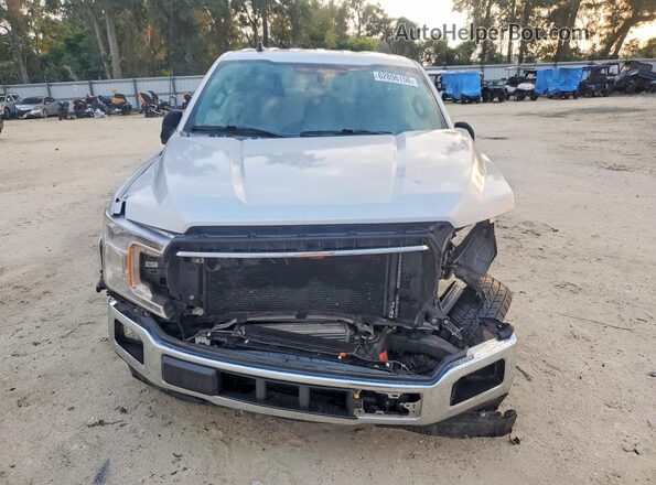 1FTEW1C45KFB20451 2019 FORD F150 Silver Դիմացի տեսք