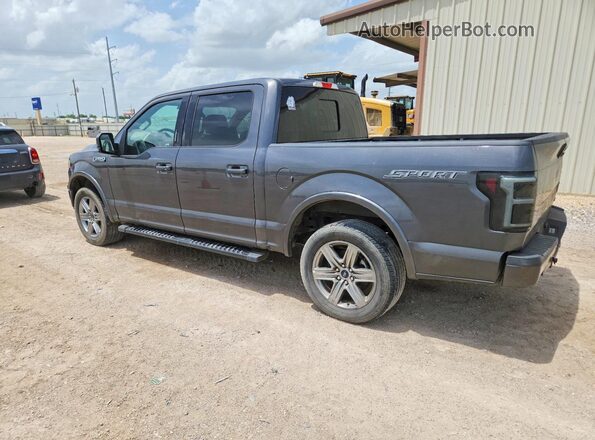 1FTEW1C45KKC11825 2019 FORD F150 Gray Հետևի ձախ