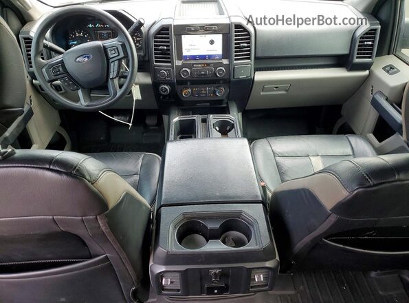 1FTEW1C45LFB99427 2020 FORD F150 White Widok deski rozdzielczej