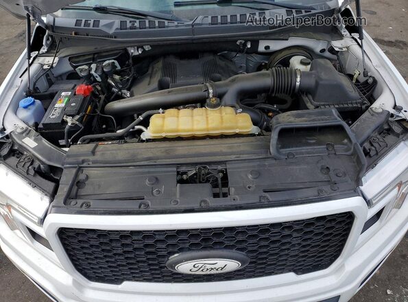1FTEW1C45LFB99427 2020 FORD F150 White Widok wnętrza z tyłu
