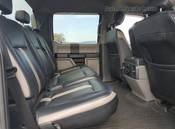 1FTEW1C45LFB99427 2020 FORD F150 White Widok tylnych siedzeń